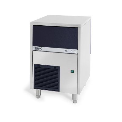 BREMA Machine &agrave; Gla&ccedil;ons Creux 40 kg/24h, R&eacute;serve-Bac &agrave; gla&ccedil;ons 15kg, condenseur air - 