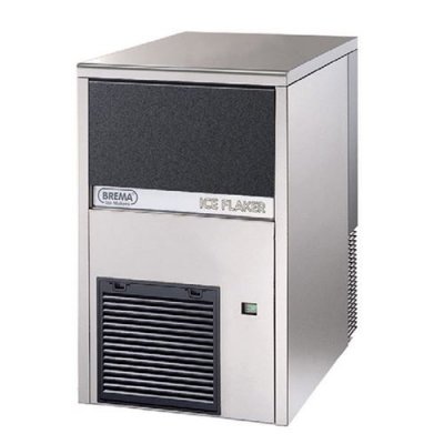 BREMA Machine &agrave; Glacons Grains 67 kg/24h, R&eacute;serve-Bac &agrave; gla&ccedil;ons 10kg, condenseur air - - - 450x620x680mm