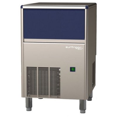 FURNOTEL Machine &agrave; Gla&ccedil;ons Pleins 37 kg avec R&eacute;serve et Condenseur &agrave; Eau - 