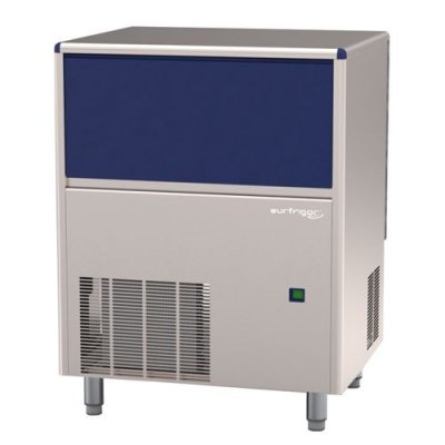 FURNOTEL Machine &agrave; Gla&ccedil;ons Pleins 68 kg avec R&eacute;serve - Syst&egrave;me &agrave; Aspersion Air - 