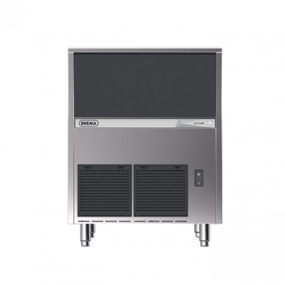BREMA Machine &agrave; Gla&ccedil;ons Pleins 71 kg/24h, R&eacute;serve-Bac &agrave; gla&ccedil;ons 40kg, condenseur air - - - x600x920mm 
