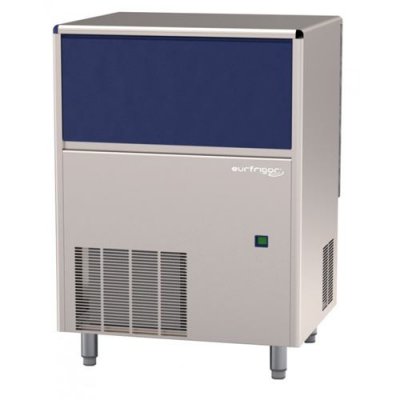 FURNOTEL Machine &agrave; Gla&ccedil;ons Pleins 88 kg avec R&eacute;serve - Syst&egrave;me &agrave; Aspersion - 