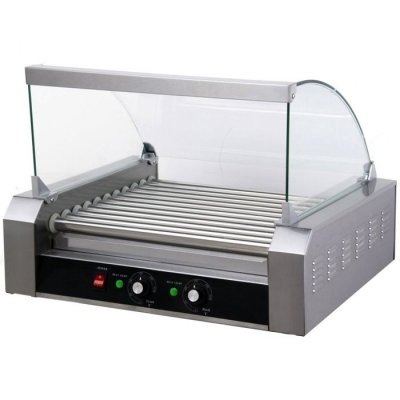 GT CATERING Machine &agrave; hot dog professionnelle - 11 rouleaux