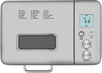RIVIERA & BAR Machine &agrave; pain  Sans Gluten&Co QMP440 Blanc ivoire
