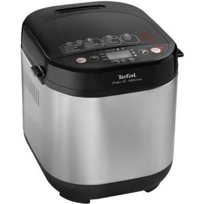 TEFAL Machine &agrave; pain  PF240E38, noir/acier inoxydable
