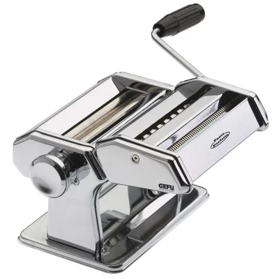 GEFU Machine &agrave; p&acirc;tes fra&icirc;ches en acier inoxydable argent