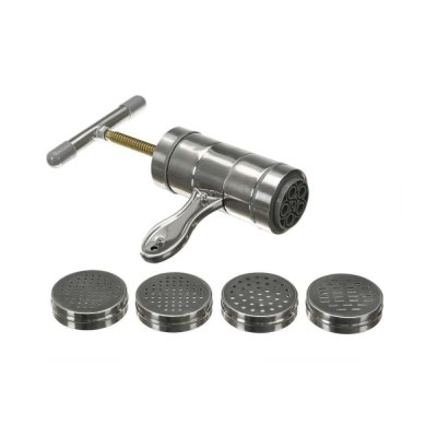 COOK CONCEPT Machine &agrave; pates manuelle - 5 moules - L 16 cm x l 13,7 cm x H 6 cm