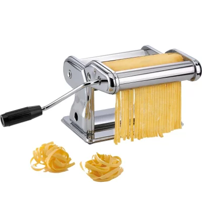 GEFU Machine &agrave; p&acirc;tes pasta perfetta brillante en acier inoxydable argent