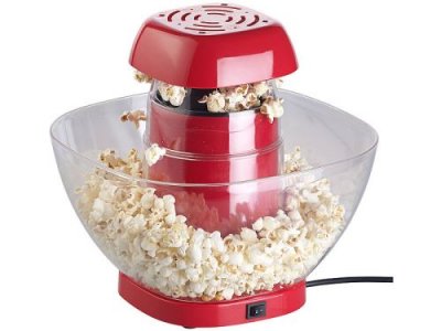 ROSENSTEIN & SOHNE Machine &agrave; pop-corn &agrave; air chaud 1200 w avec r&eacute;cipient amovible