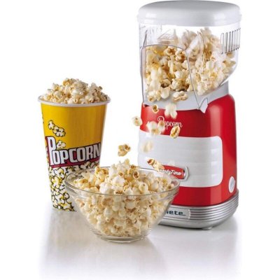 ARIETE Machine &agrave; pop corn  Party Time 1100 W Rouge et Blanc