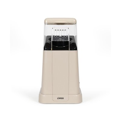 LIVOO Machine &agrave; pop-corn -  - DOM497C - 1200 W - Capacit&eacute; 100 g - Arr&ecirc;t automatique