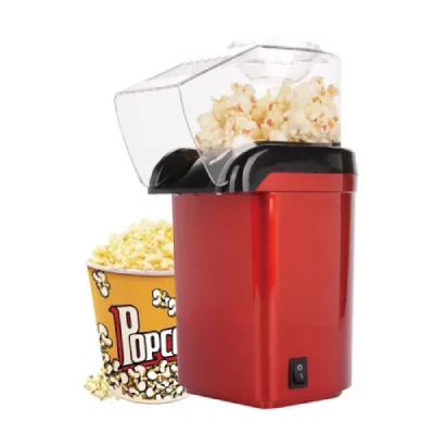 INOVALLEY Machine &Agrave; Pop-corn Rouge Compacte 1100w