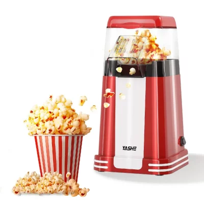 YASHE Machine a popcorn  1200W, sans huile