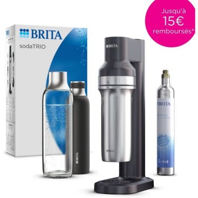 BRITA Machine &agrave; soda  sodatrio noire Multicolore 