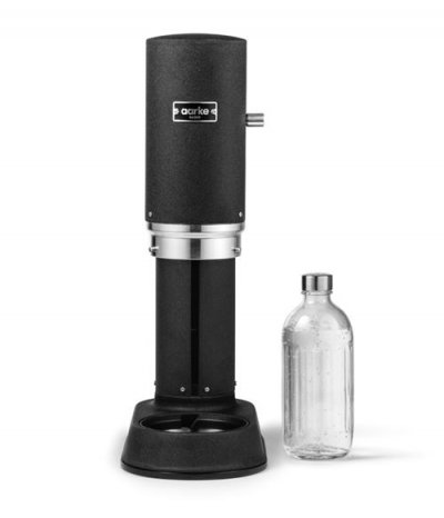 AARKE Machine &agrave; soda et eau gazeuse  CARBONATOR PRO - NOIR MAT