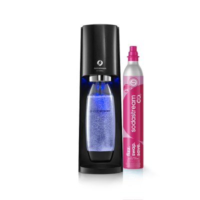 SODASTREAM Machine &agrave; soda et eau gazeuse  E TERRA Noire