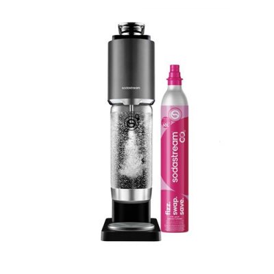 SODASTREAM Machine &agrave; soda et eau gazeuse  Machine Fresh Plus Noire
