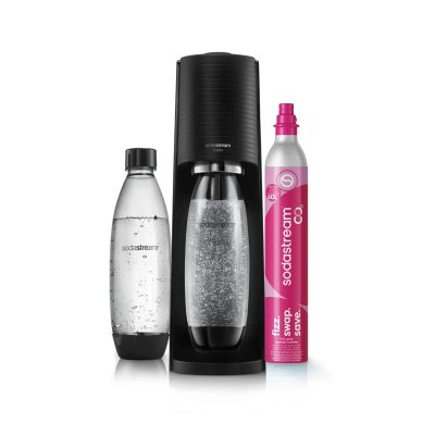 SODASTREAM Machine &agrave; soda  TERRA Noire Pack Lave-Vaisselle