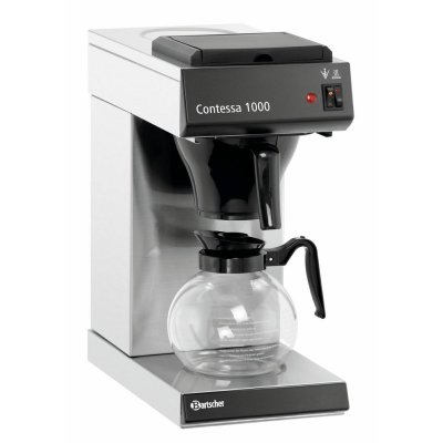 BARTSCHER Machine Caf&eacute; Professionnelle Filtre Panier Contessa 1000 - - - Plastique1.8 215x385x460mm