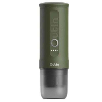 OUTIN Machine expresso portable  Nano Forest Green - verte 