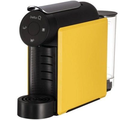 BIGBUY Machine miniqool jaune - compatible capsules delta q uniquement