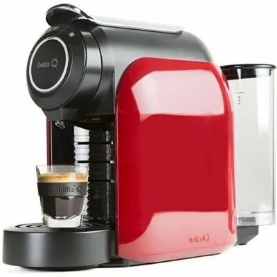 DELTA Machine Qool Evolution Rouge - Compatible Capsules  Q uniquement