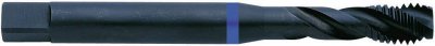 EXACT Machines de DIN 371 HSS Filetage de E 35 &deg; Droite Bague spiralgenutet M 6 Bleu 1 pi&egrave;ce