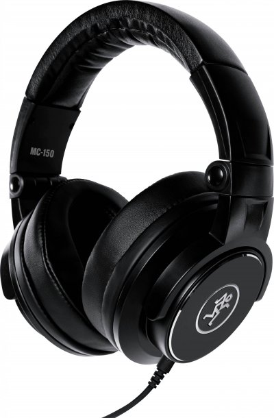 MACKIE  MC-150 pour le studio Casque supra-auriculaire circum-aural noir 