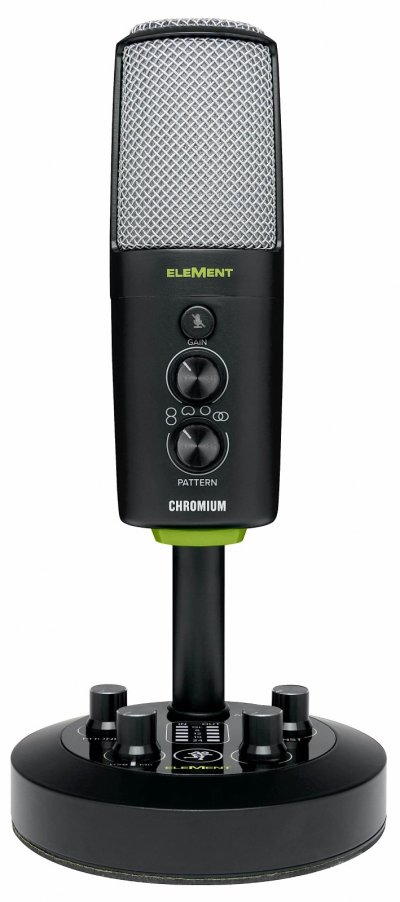 MACKIE  Microphone USB avec mixeur 2 canaux