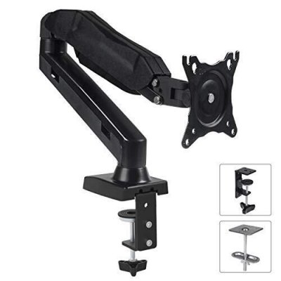 UNISEX Maclean MC-860 support d'&eacute;cran plat pour bureau 68,6 cm (27) Vis Noir