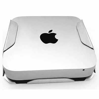 COMPULOCKS Maclocks MMEN76 Kit de Montage Mural pour MacBook Mini Argent