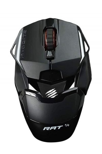 MAD CATZ  R.A.T.1+ - Souris - droitiers et gauchers - optique - 4 boutons - filaire - USB - noir 