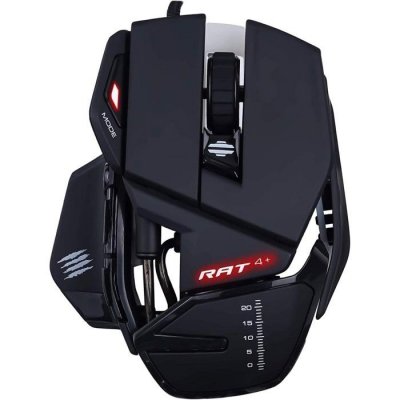 MAD CATZ  R.A.T. 4+ noir - Filaire