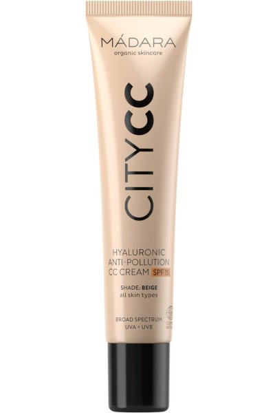 MADARA M&aacute;dara CC Cr&egrave;me Hyaluronique Anti-pollution SPF 15 40 ml Beige