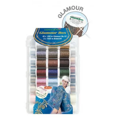 MADEIRA  coffret fils Glamour - 42 pi&egrave;ces