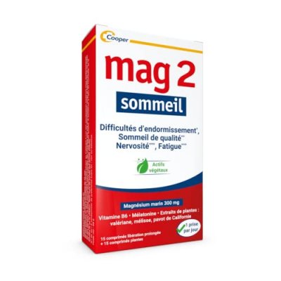 MAG 2  Mag2 Sommeil 30 Cpr Nf - Bo&icirc;te 30 comprim&eacute;s