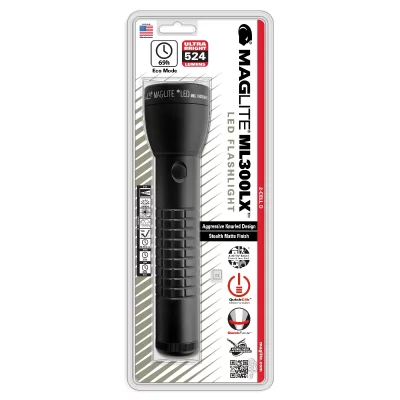 MAG LITE Mag-lite Ml300lx 2 Cell D Led One Size Black