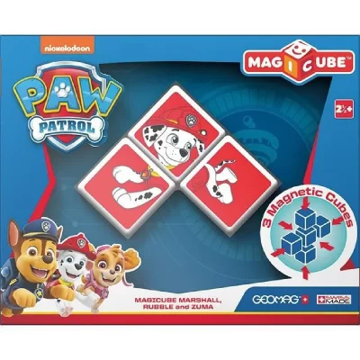 MAGICUBE  - Pat' Patrouille Personnages (3 Cubes) - Marcus - Ruben - Zuma