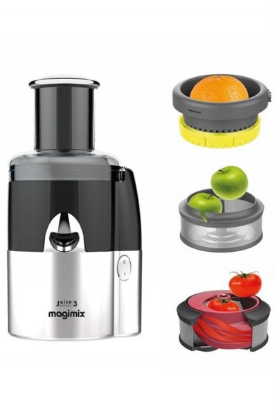 MAGIMIX  centrifugeuse 599392031 extracteur jus expert 3 chrom&eacute;