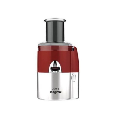 MAGIMIX  Juice Expert 3 avec Coffret Coupe L&eacute;gumes Rouge Chrome