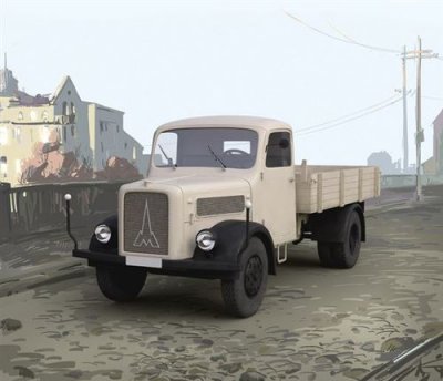 ICM Magirus S330 German Truck (1949 Producti On)(100% New Molds)- 1:35e -