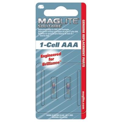 GENERIQUE Maglite ampoules pour lampe solitaire blister de 2 blanc