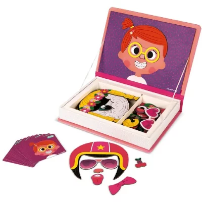 JANOD MAGNETIBOOK CRAZY FACE FILLE