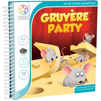 SMART GAMES MAGNETIC TRAVEL SMARTGAMES GRUYERE PARTY -FR 