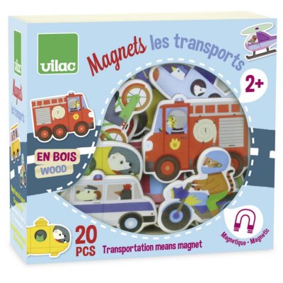 VILAC MAGNETS LES TRANSPORTS 