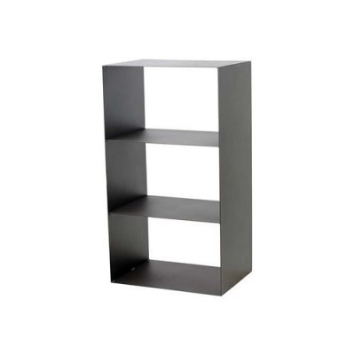 MAGNUS  - Porte-b&ucirc;ches 3 &eacute;tages en acier Lublin - Noir