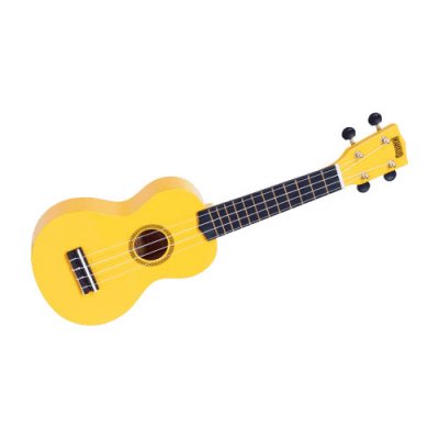 MAHALO  Rainbow Mr1-Yw - Ukulele Soprano Jaune Brillant + Housse