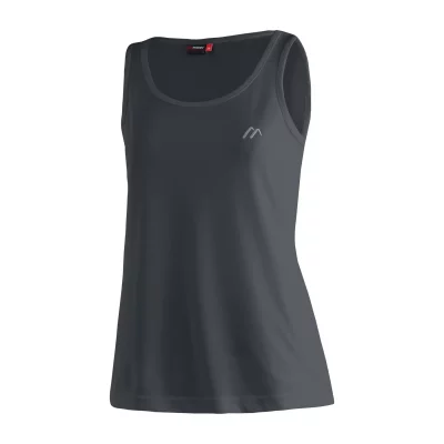 MAIER SPORTS  - Petra T-shirt - D&eacute;bardeur femme Black - EU 48 - Regular