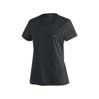 MAIER SPORTS  - Women's Waltraud - T-shirt technique taille 50, noir