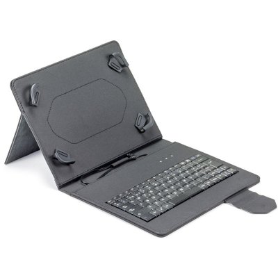 MAILLON TECHNOLOGIQUE Maillon funda teclado urban keyboard negra usb -type c hasta 10.2